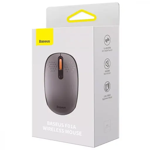 Миша бездротова Baseus F01A (B01055504411-0) Gray - фото 6