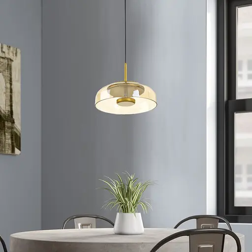 Люстра Brille лофт підвісна LED 7W WW G (BL-823S/1) - фото 8