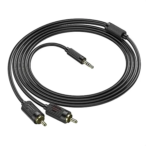 Аудіокабель Hoco UPA28 3.5 мм mini jack на 2 x RCA для стереозвуку - фото 4