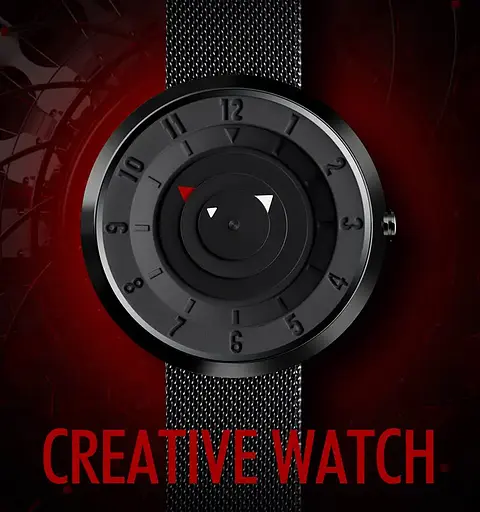 Класичний наручний годинник Skmei 9174 Чорний - фото 3