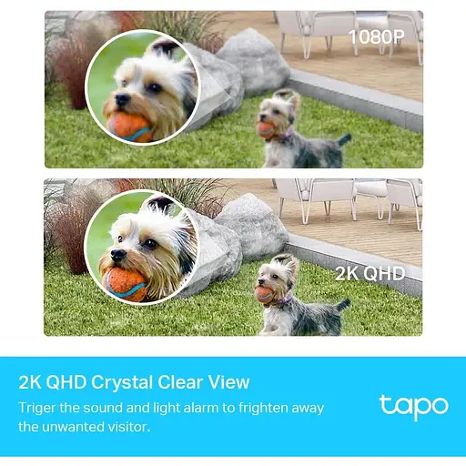 Розумна бездротова система відеоспостереження TP-Link Tapo C420 2MP N300 зовнішня - фото 3