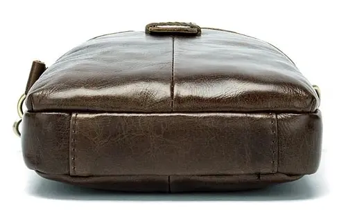Чоловіча шкіряна сумка Vintage 14х20,5х3,5 см sum0012379 - фото 7