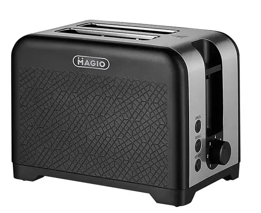Тостер для хлеба Magio MG-287 тостерница для горячих бутербродов 7 ступеней поджаривания черная 780 Вт - фото 1