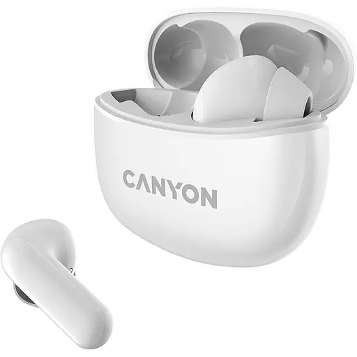 Навушники Canyon TWS TWS-5 White (CNS-TWS5W) - фото 1
