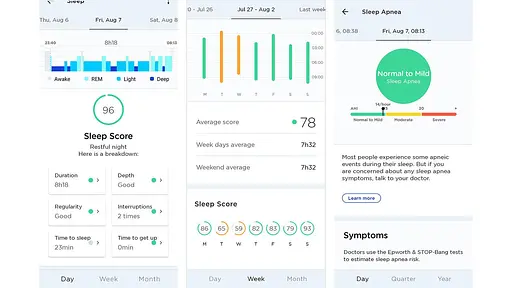 Безконтактний трекер сну Withings Sleep Analyzer WSM02 (1159-02) - фото 5