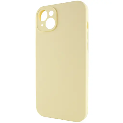Чохол Epik Silicone Case Full Camera Protective AA NO LOGO для Apple iPhone 15, 6.1 Жовтий/Mellow Yellow - фото 3