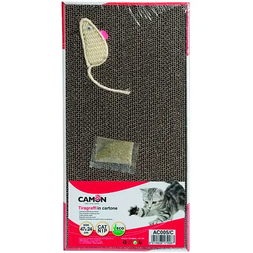 Драпак Camon Cardboard Maxi гофрований картон з мишкою 47х24 см
