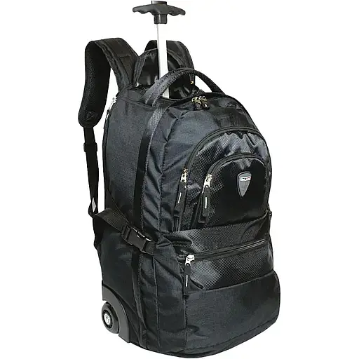 Рюкзак Semi Line 39 л на колесах черный (8358) - фото 1