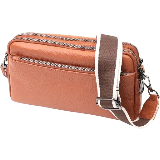 Кожаная женская сумка Vintage 25х14.5х8 см sum0026553 - фото 1