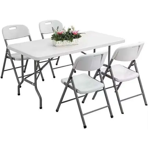 Садовая мебель SpringFun комплект раскладной стол 180см с 4 стульями - фото 1