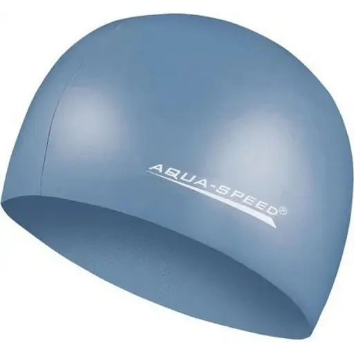 Шапочка для плавания Aqua Speed Mega Светло-синий (1000-100-22)