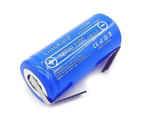 Аккумулятор Li-ion Liitokala Lii-70A 32700 7000 мАч под пайку (Синий)