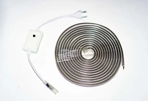 Лента неоновая силиконовая LED Neon с блоком питания 5M 12 Вт-220 Вт Разноцветна - фото 6