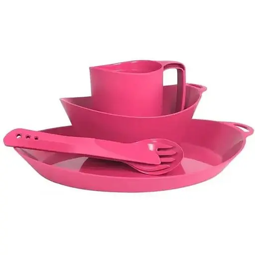 Набор Lifeventure Ellipse Camping Tableware Set Розовый (1012-75802)