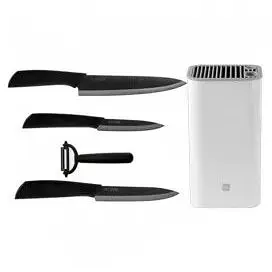 Набір ножів з підставкою Huo Hou Nano Ceramic Knifes Set 5 in 1
