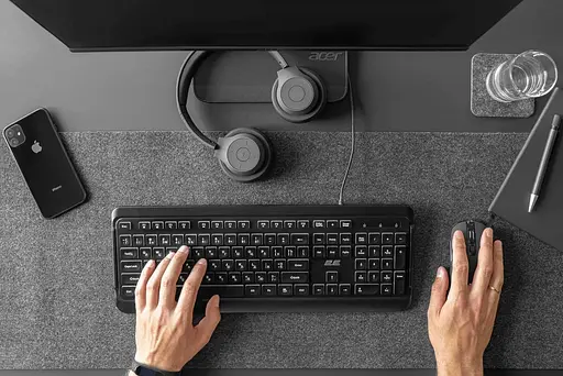 Клавіатура 2E KS120 EN/UK LED Black (2E-KS120UB_UA) - фото 8