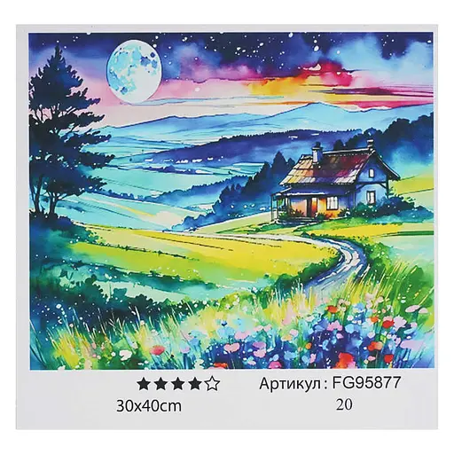 Набір для розпису по номерах Fun Game, FG95877