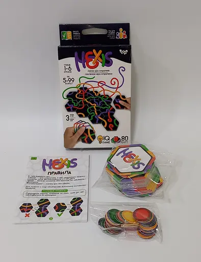 Настольная развлекательная игра "Hexis" G-HEX-01-01 Danko Toys (4823102811642) - фото 2