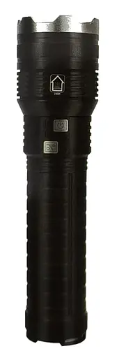 Ручной фонарик XA-G20 алюминиевый корпус литиевые батареи 4х181350 - фото 3