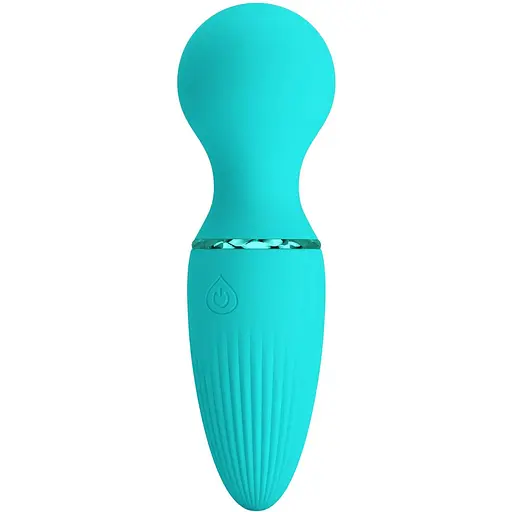 Вібратор Pretty Love Dwayne Little Cute 12 см (бірюзовий)