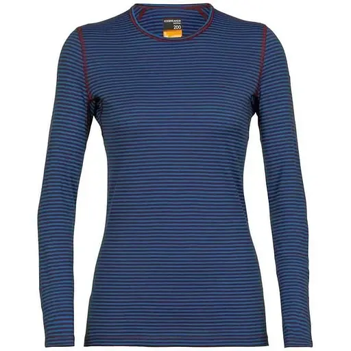 Термокофта Icebreaker 200 Oasis LS Crewe Wmn Blue M (1052-104 375 660 M)