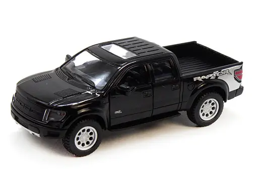 Машинка инерционная FORD F-150 Kinsmart KT5365 металл Черный - фото 1