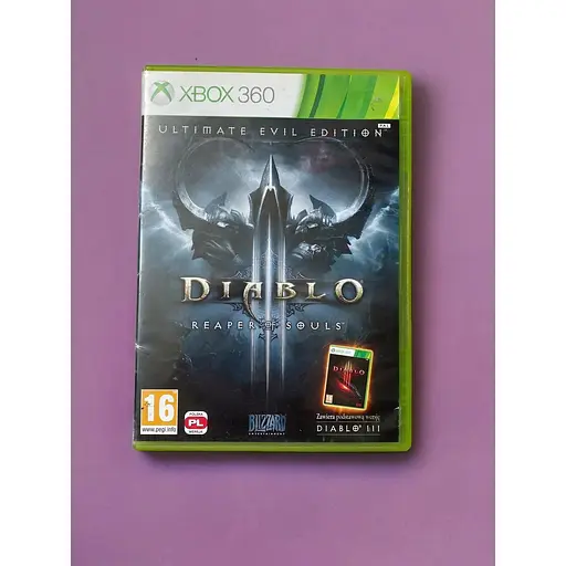 Диск с игрой на Xbox 360 лицензия Diablo III: Reaper of Souls, игра на Xbox 360 Diablo III: Reaper of Souls