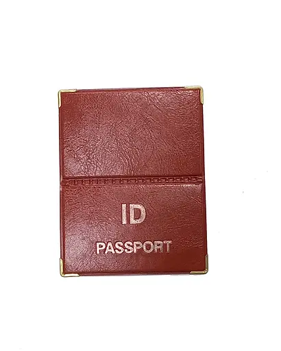 Обложка на ІD-паспорт кожзам Petek 128-Pa Tascom Коричневый - фото 1
