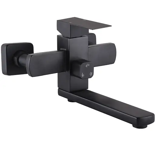 Душова система Globus Lux Sicilia PLUS-SBQ-SH-02-BB 000024952, Чорний матовий - фото 2