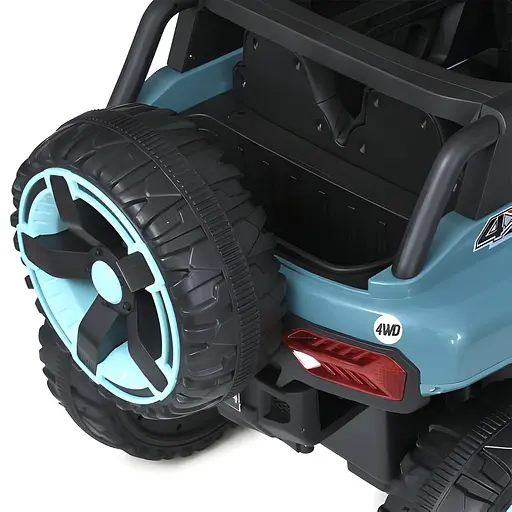 Електромобіль дитячий Bambi Джип M 5822EBLR-4 24V на 4 мотори з музикою та світлом - фото 6
