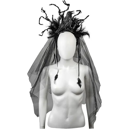 Обруч Леди Ворона - фото 1