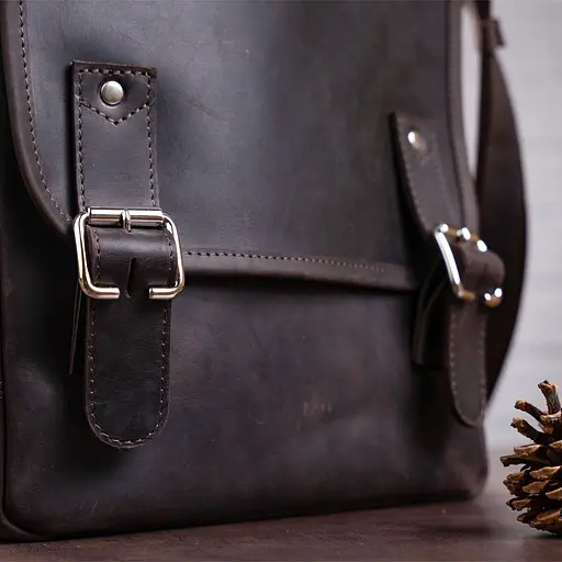 Сумка кожаная мужская SHVIGEL  25х33х9 см sum0012477 - фото 10