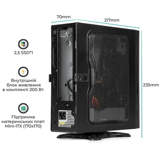 Корпус QUBE MS112 2U3 (QBMS112_FB2U3) - фото 12