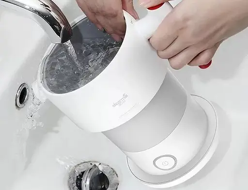 Складной электрочайник Xiaomi Deerma (DEM-DH202) White [65246] - фото 3