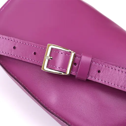 Шкіряна жіноча сумка бананка Shvigel 23х13х5 см sum0020186 - фото 3