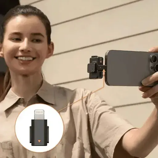 Адаптер DJI для мікрофонної радіосистеми DJI Mic Mini Lightning (CP.RN.00000429.01) - фото 3