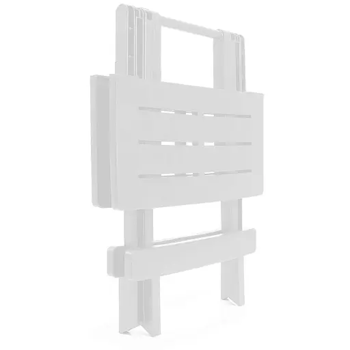 Столик Progarden ADIGE розкладний 44x44x50 білий - фото 2