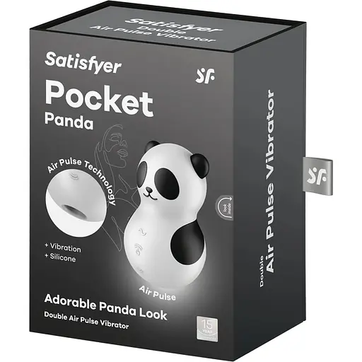 Вакуумний стимулятор Satisfyer Pocket Panda - фото 7