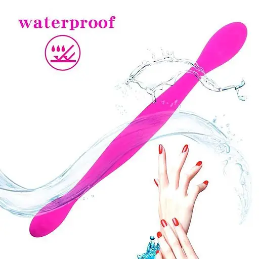 Вибратор двухсторонний 37,4 см для женщин Toy Joy Infinity розовый - фото 5