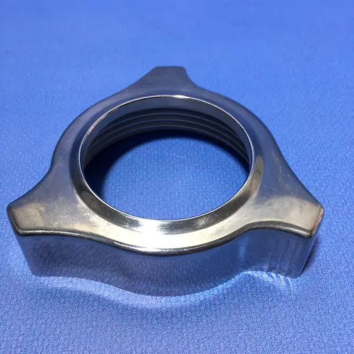 Гайка на корпус шнека для мясорубки Bosch MFW2500, MFW2510, MFW2514, MFW2517, MFW2520, MFW45020, 00629850 - фото 3