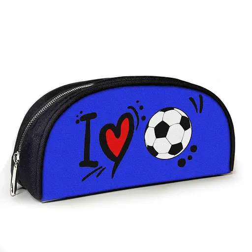 Пенал шкільний для футболіста з принтом Футбольний м'яч 23х10х8 см дитячий для хлопчика (3946)