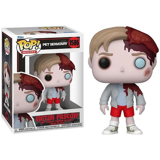 Коллекционная фигурка Funko Pop Кладбище домашних животных Виктор Пасков Pet Sematary Victor Pascow 10 см FP