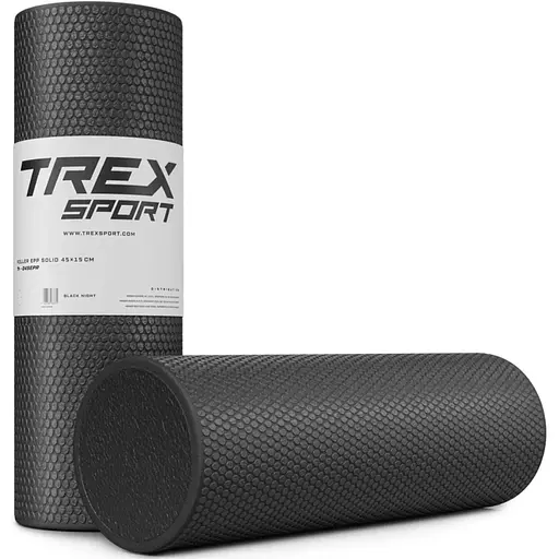 Роллер массажер Trex Sport TX-045EPR EPP соты 45см черный