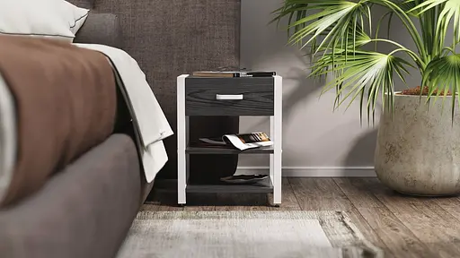 Тумба універсальна Вів'єн 1/2 50x41x40 білий ДСП Сосна Кембра 16мм FRD-104132 - фото 4