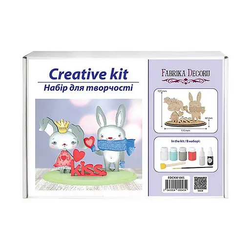 Дитячий набір для творчості "Можна поцілувати" Fabrika Decoru FDCKW-045 - фото 1