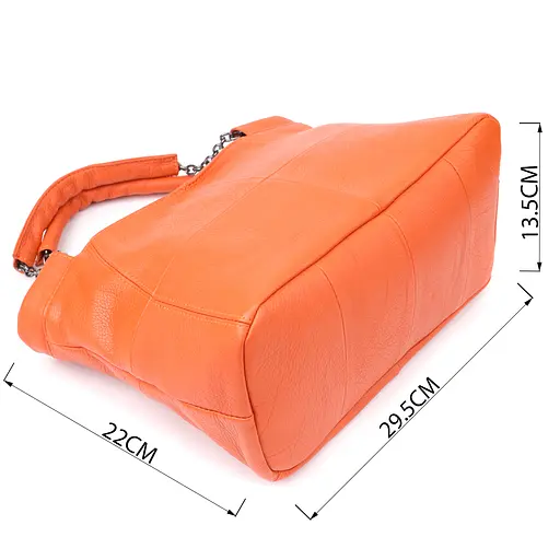 Сумка для женщин Vintage из натуральной кожи 29.5х22х13.5 см sum0027631 - фото 3