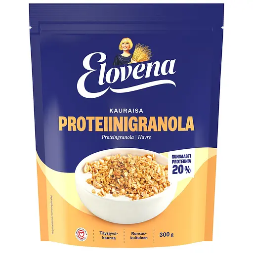 Вівсяна гранола Elovena з протеїном 300 г - фото 1