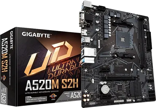 Материнська плата Gigabyte A520M S2H Socket AM4 (A520M S2H)