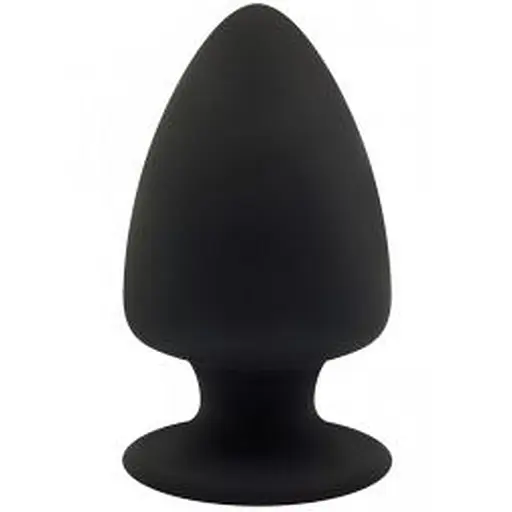 Анальна пробка SilexD Model 1 Size S 9 см (чорний)