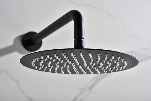 Душова система прихованого монтажу з термостатом Imex Monza чорний матовий GTM039/NG, Чорний матовий - фото 4